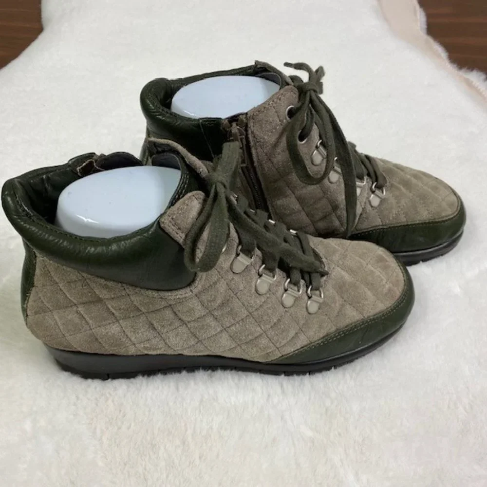 Aerosoles First Plan‎ Suede Leather Wedge Ankle Boots, size 7